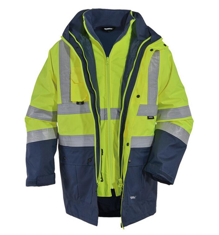 建筑工地反光防水工作服定制款式圖片