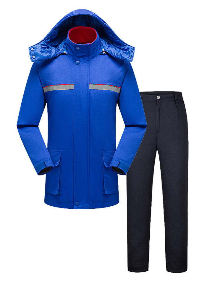 中石化加油站冬季工作服定制款式圖片