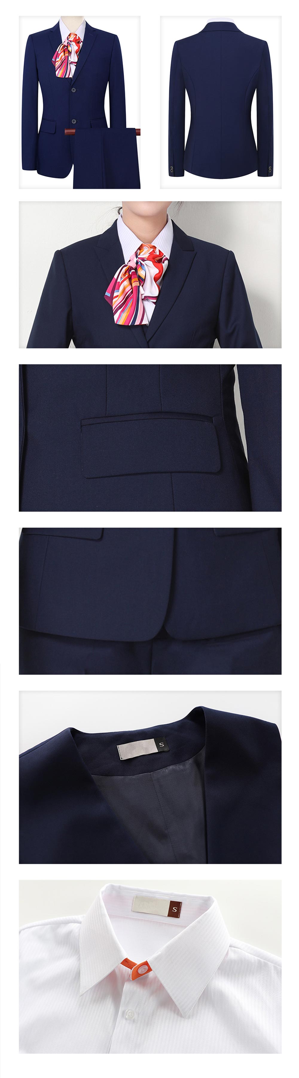 中國聯通前臺客服制服—款式圖片