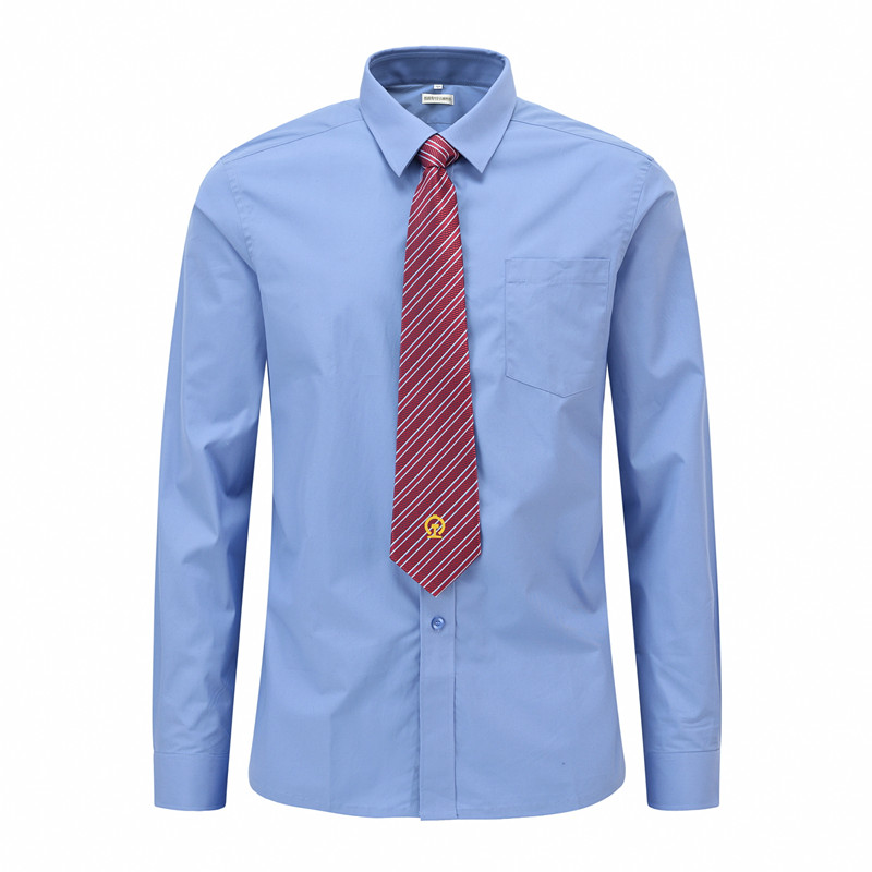 長袖鐵路制服襯衫定制款式圖片